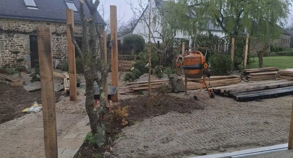 Aménagement extérieur haut de gamme à Pont-Scorff (56)