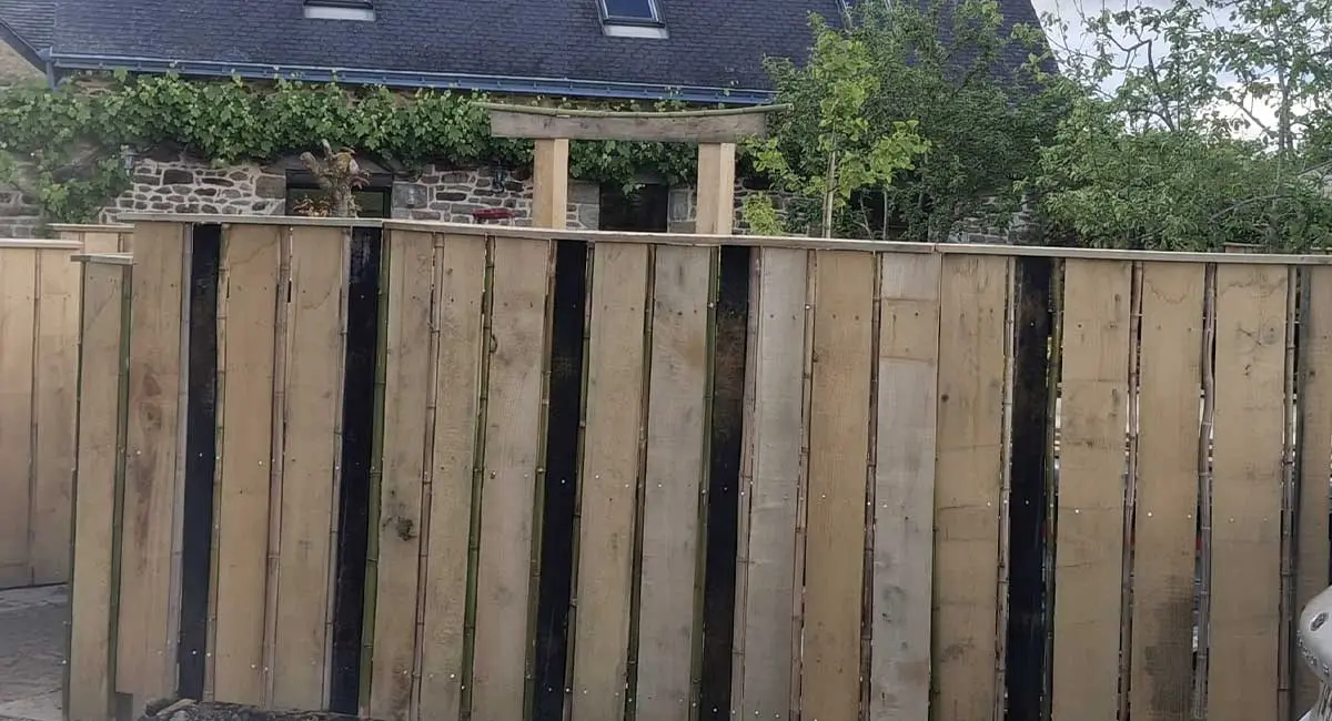 Bardage en châtaigner haut de gamme à Pont-Scorff (56)