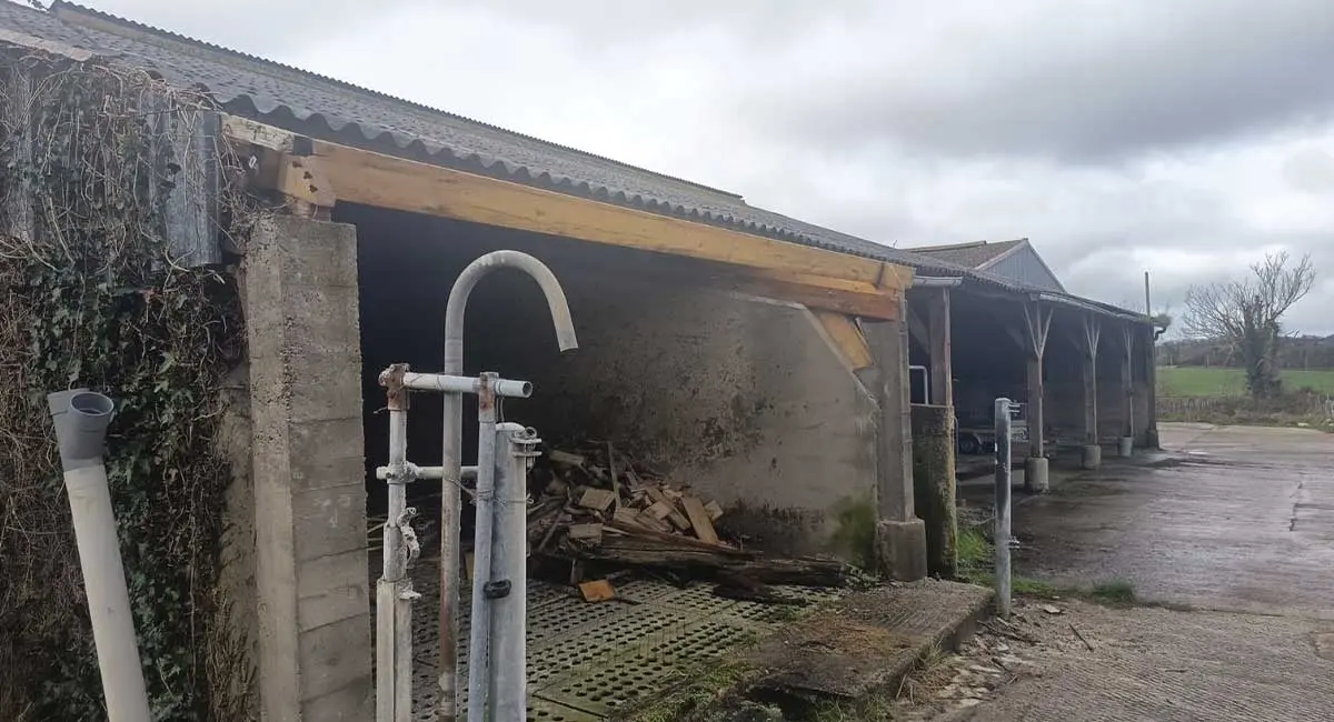 Rénovation d'un bâtiment de ferme à Locronan