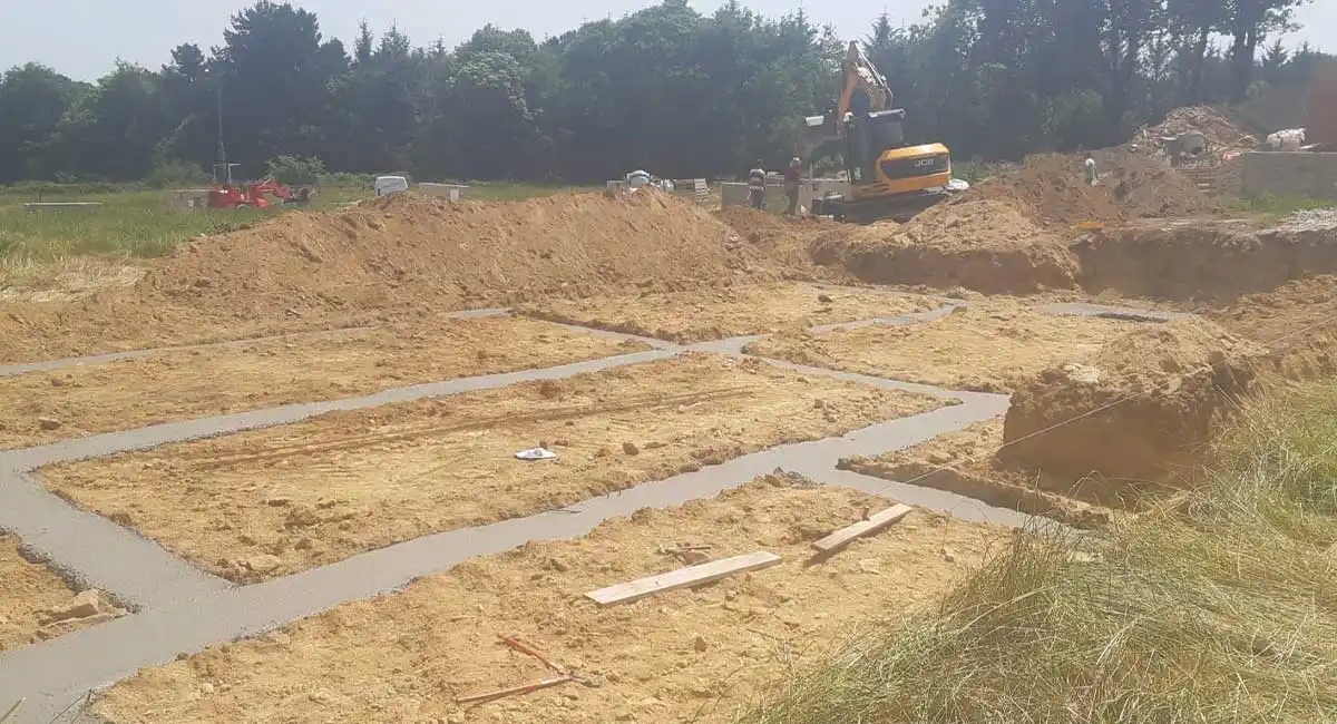 Alto TP : Travaux de Terrassement pour une construction neuve à Douarnenez dans le Finistère